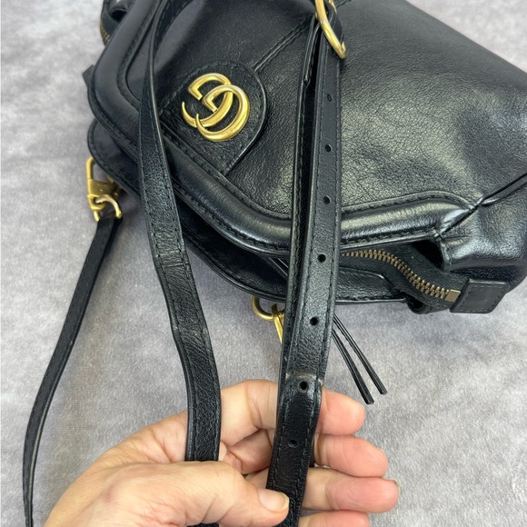 Gucci Re(Belle) Black Leather Mini Crossbody Bag - Picture 10 of 16